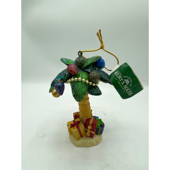 Kurt Adler Palm Tree Christmas Ornament 4.5 inches new - Picture 14 of 14